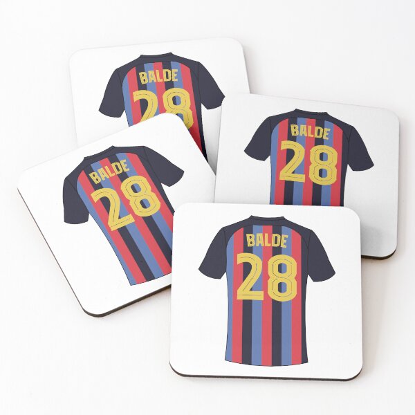 Item preview, Alex Balde Barcelona football jersey number 28 designed and sold by Justtrendytees.