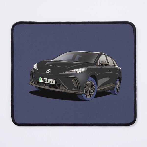 Item preview, MG4 EV Electric Car in Black Pearl designed and sold by Webazoot Industries - Car Art.