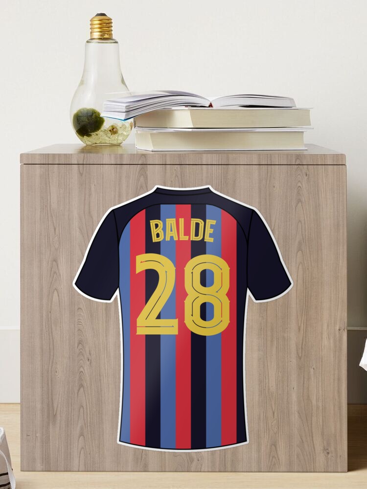 Alex Balde Barcelona football jersey number 28 Poster for Sale by  Justtrendytees