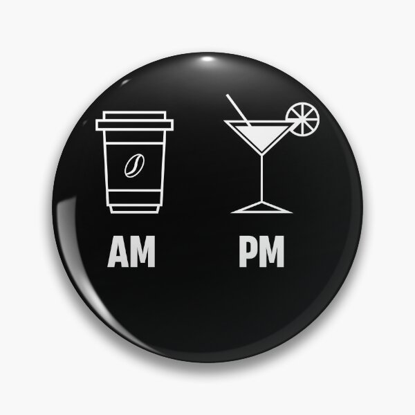 Item preview, AM Coffee PM Wine designed and sold by TheMattDesigns.