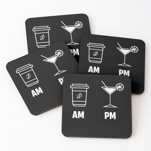 Item preview, AM Coffee PM Wine designed and sold by TheMattDesigns.