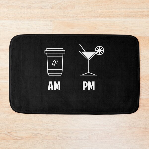 Item preview, AM Coffee PM Wine designed and sold by TheMattDesigns.