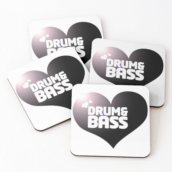 Item preview, DRUM & BASS HEART designed and sold by SHARMO.