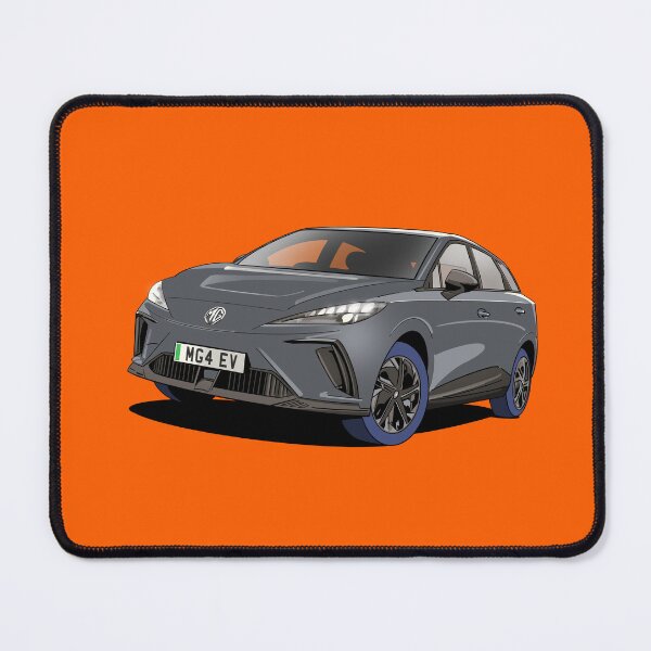 Item preview, MG4 EV Electric Car in Camden Grey designed and sold by Webazoot Industries - Car Art.