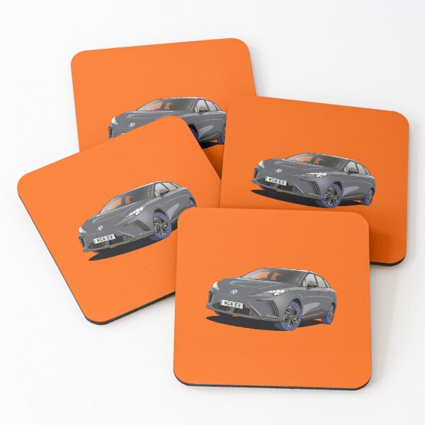 Item preview, MG4 EV Electric Car in Camden Grey designed and sold by Webazoot Industries - Car Art.