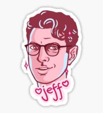 Pretty Jeff Sticker
