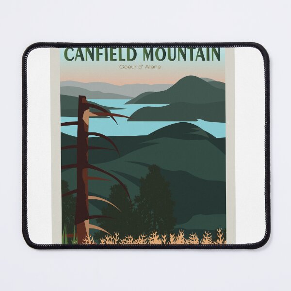 Item preview, Canfield Mountain, Coeur d'Alene designed and sold by kind-fish.