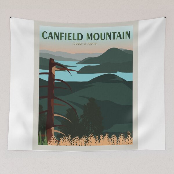 Item preview, Canfield Mountain, Coeur d'Alene designed and sold by kind-fish.