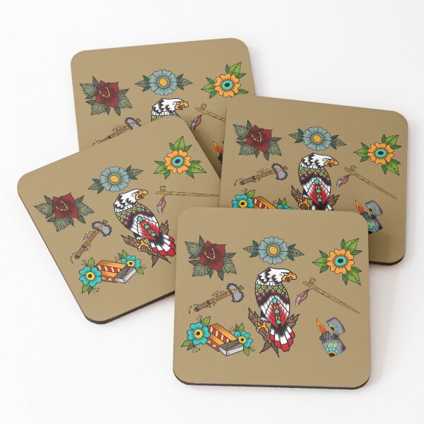 Item preview, Traditional tattoo flash sheet designed and sold by bellylynn.