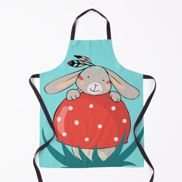 Item preview, Bunny with mushroom designed and sold by tinkerfrost.