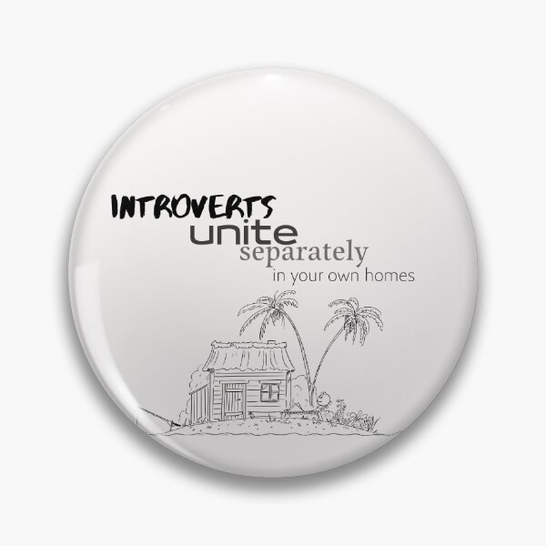 Item preview, Introverts unite separately in your own homes designed and sold by FLOWER--ART.