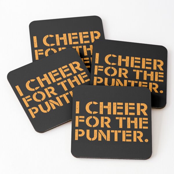 Item preview, I cheer For The Punter  designed and sold by TheMattDesigns.