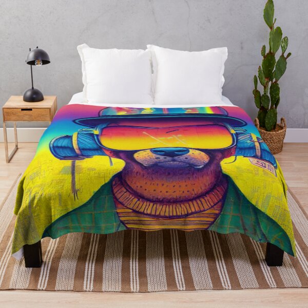 Item preview, Golden Retriever dressed as a hip-hopper designed and sold by Studiowatermars.