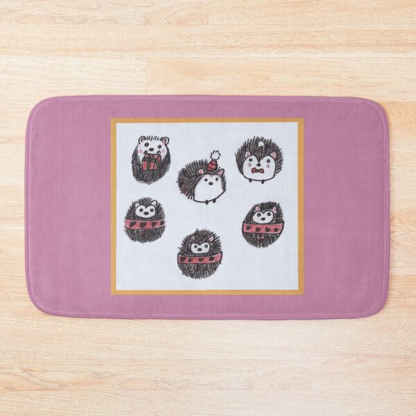 Item preview, Festive Hedgehogs designed and sold by mila-ola.