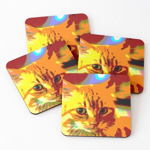 Item preview, Yellow cat designed and sold by Amadej.