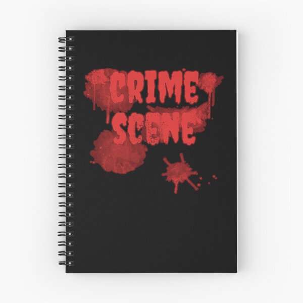 Item preview, Bloody Crime Scene Spooky Word Art Blood Spatter Fun Lazy Halloween Idea designed and sold by Countrysmart.