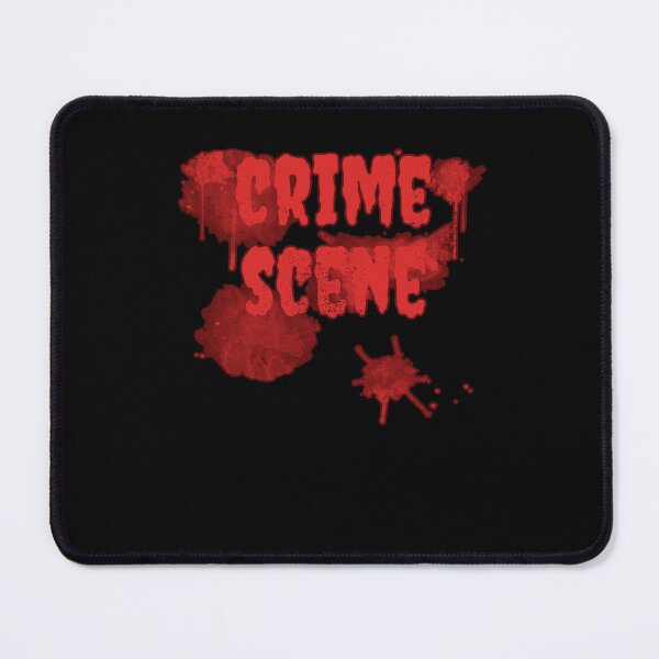 Item preview, Bloody Crime Scene Spooky Word Art Blood Spatter Fun Lazy Halloween Idea designed and sold by Countrysmart.