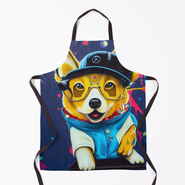 Item preview, Corgi dressed as a hip-hopper designed and sold by Studiowatermars.