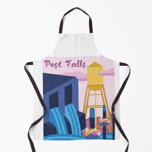 Item preview, Post Falls, Vintage Travel Poster Style designed and sold by kind-fish.