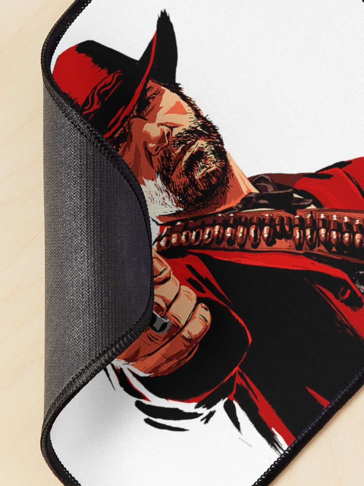 Mousepad Red Dead Redemption Arthur Morgan com apoio game