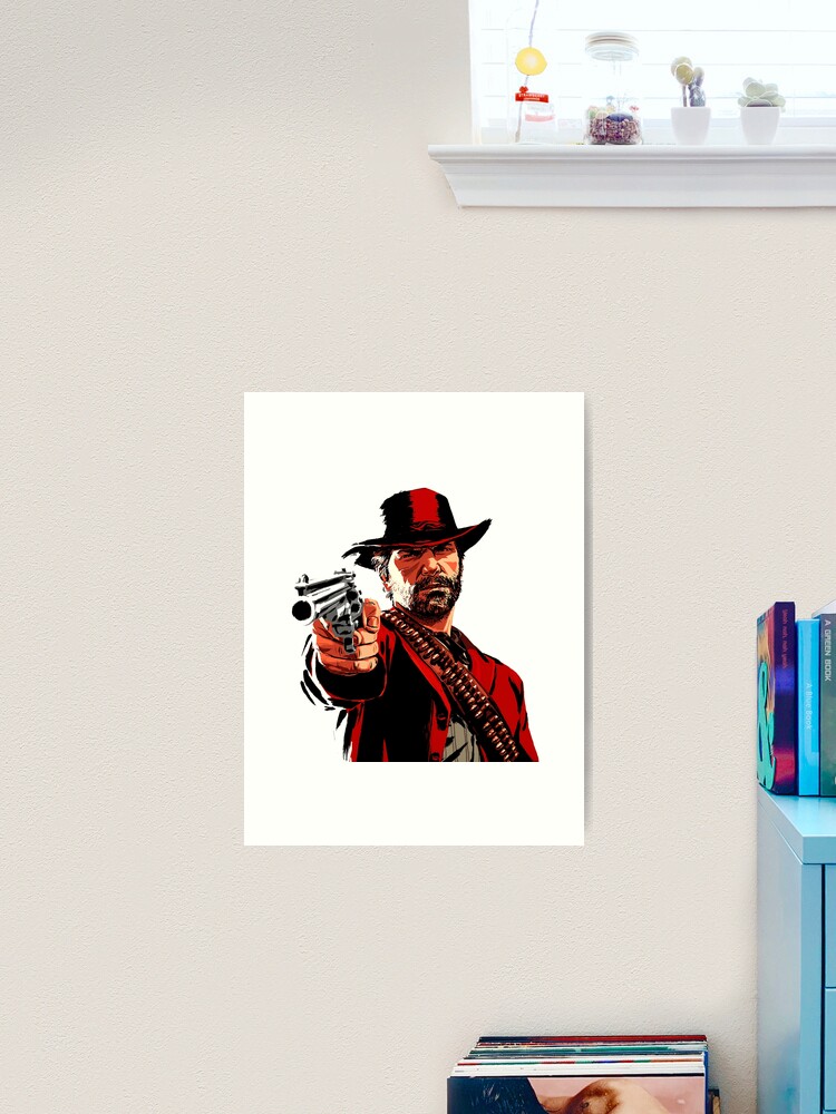 Quadro 25x25 Red Dead Redemption 2 - Arthur Morgan - Horizon