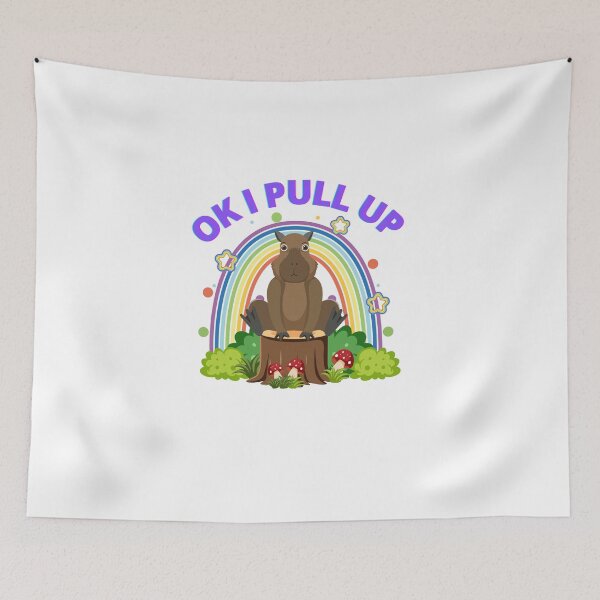 Item preview,  OK I PULL UP CAPYBARA designed and sold by mrelax57700.