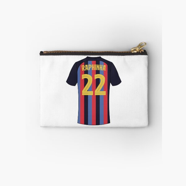 Item preview, Raphinha Barcelona football jersey number 22 designed and sold by Justtrendytees.