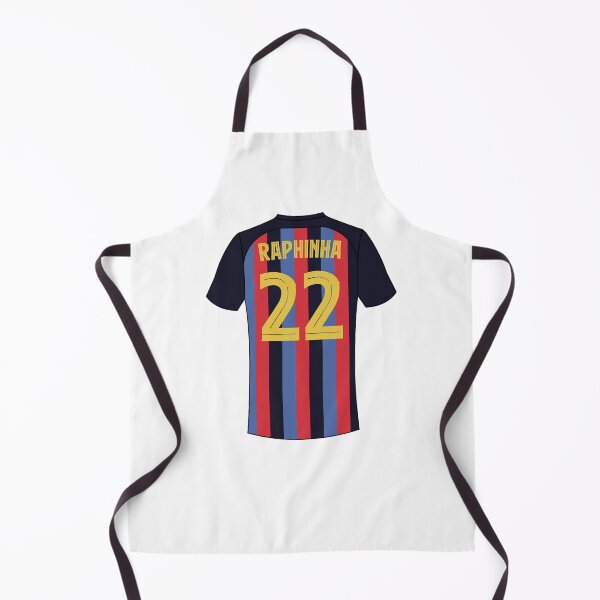 Item preview, Raphinha Barcelona football jersey number 22 designed and sold by Justtrendytees.