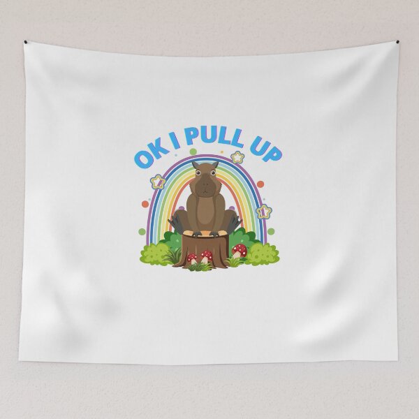 Item preview, OK I PULL UP CAPYBARA designed and sold by mrelax57700.