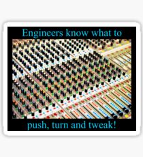 Sound Engineer Graphic Sticker