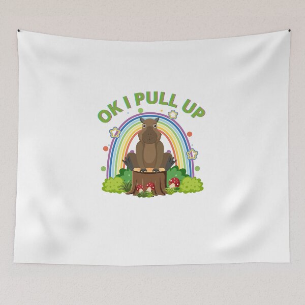 Item preview, OK I PULL UP CAPYBARA designed and sold by mrelax57700.