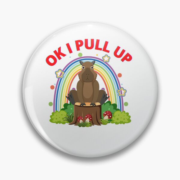 Item preview, OK I PULL UP CAPYBARA designed and sold by mrelax57700.