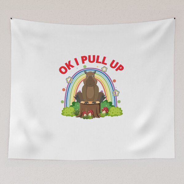 Item preview, OK I PULL UP CAPYBARA designed and sold by mrelax57700.