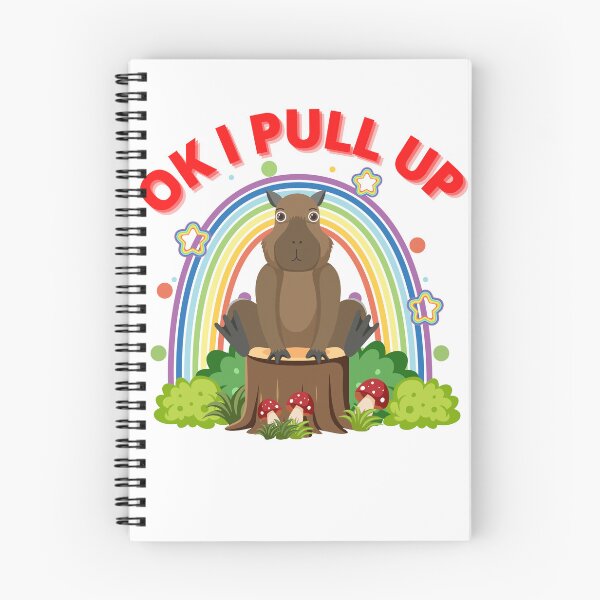 Item preview, OK I PULL UP CAPYBARA designed and sold by mrelax57700.
