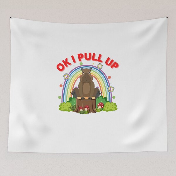 Item preview, OK I PULL UP CAPYBARA designed and sold by mrelax57700.