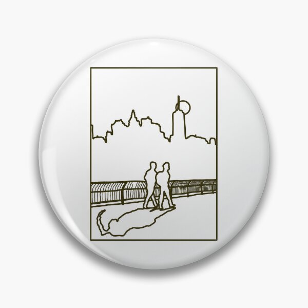 Item preview, book cover in the end they die black and white drawing designed and sold by centlia.
