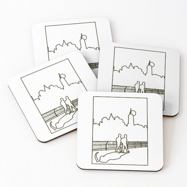 Item preview, book cover in the end they die black and white drawing designed and sold by centlia.