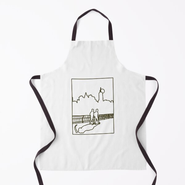 Item preview, book cover in the end they die black and white drawing designed and sold by centlia.