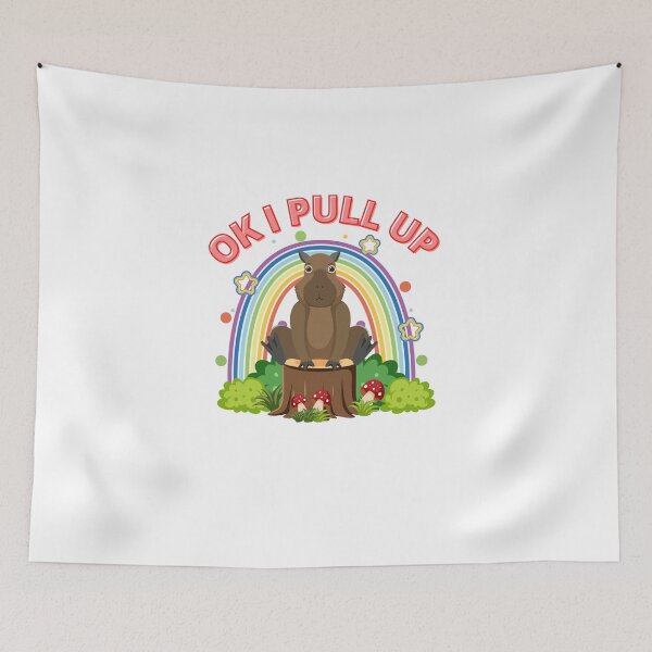 Item preview, OK I PULL UP CAPYBARA designed and sold by mrelax57700.