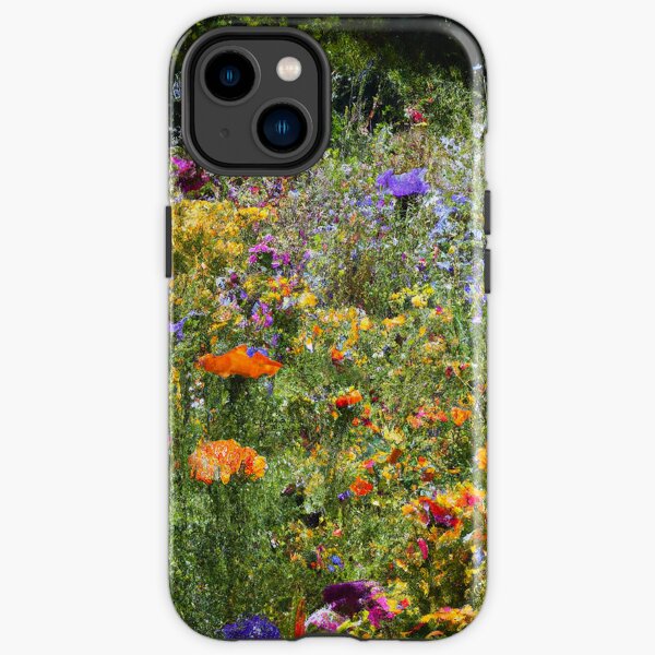 Impressionist Painting Field of Wildflowers iPhone Tough Case