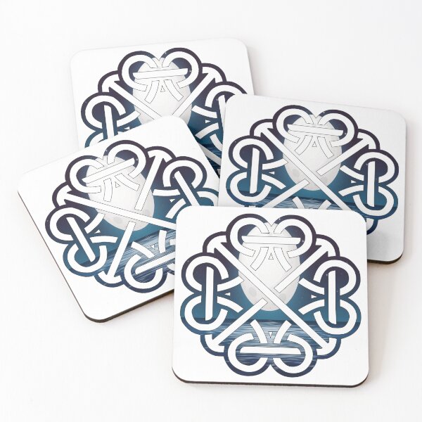 Item preview, Moonlight On The Ocean Celtic Knot designed and sold by damonasplace.