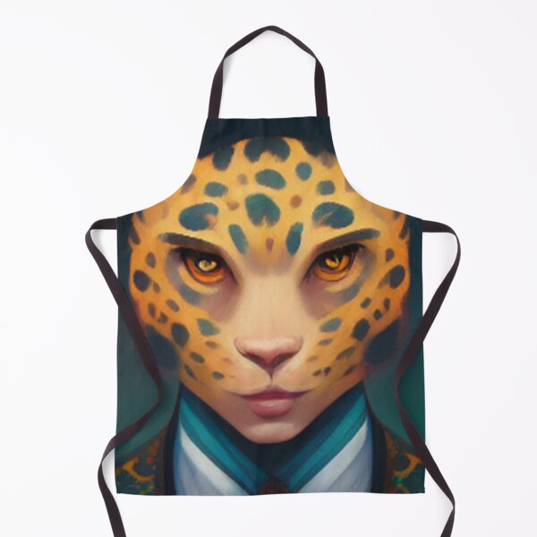 Item preview, Portrait Suave Leopard Man designed and sold by Sundersquare.