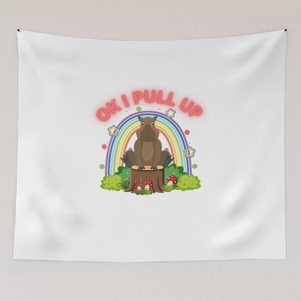 Item preview, OK I PULL UP CAPYBARA designed and sold by mrelax57700.