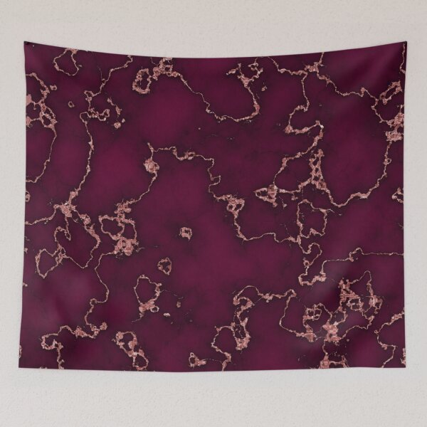 Item preview, Red royalty marble pattern designed and sold by lizzy195.