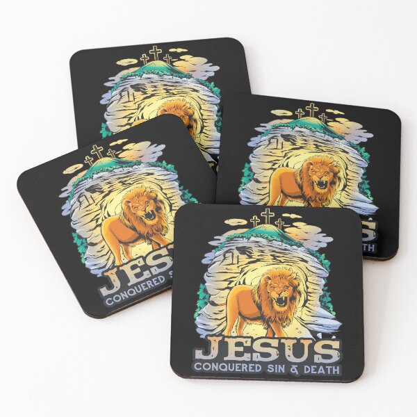 Item preview, Jesus Conquered Sin And Death Inspirational Lion Religious Gift Idea designed and sold by Countrysmart.