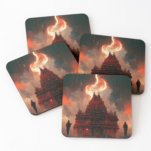 Item preview, Red Eternal Fire Temple designed and sold by TheHouseMaster.