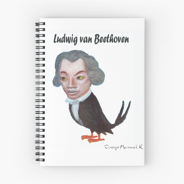 Item preview, Ludwig van Beethoven bird designed and sold by Diego Manuel Rodriguez.