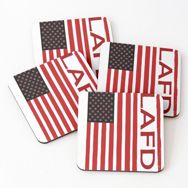 Item preview, BACK THE RED -  LAFD EDITION designed and sold by WSLM.