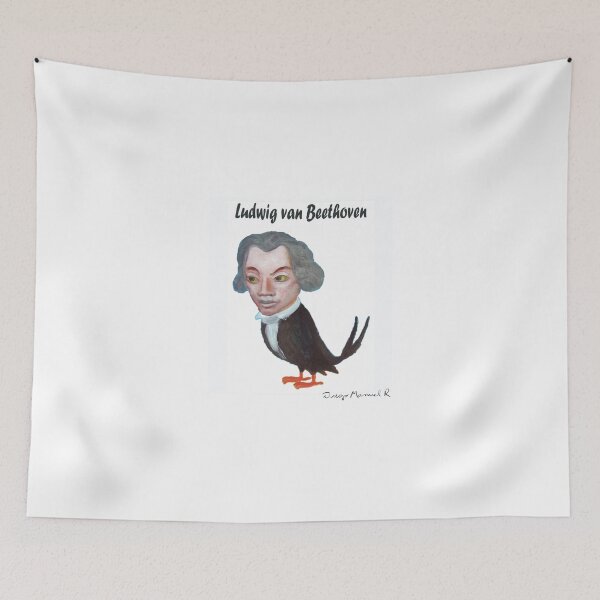 Item preview, Ludwig van Beethoven bird designed and sold by Diego Manuel Rodriguez.