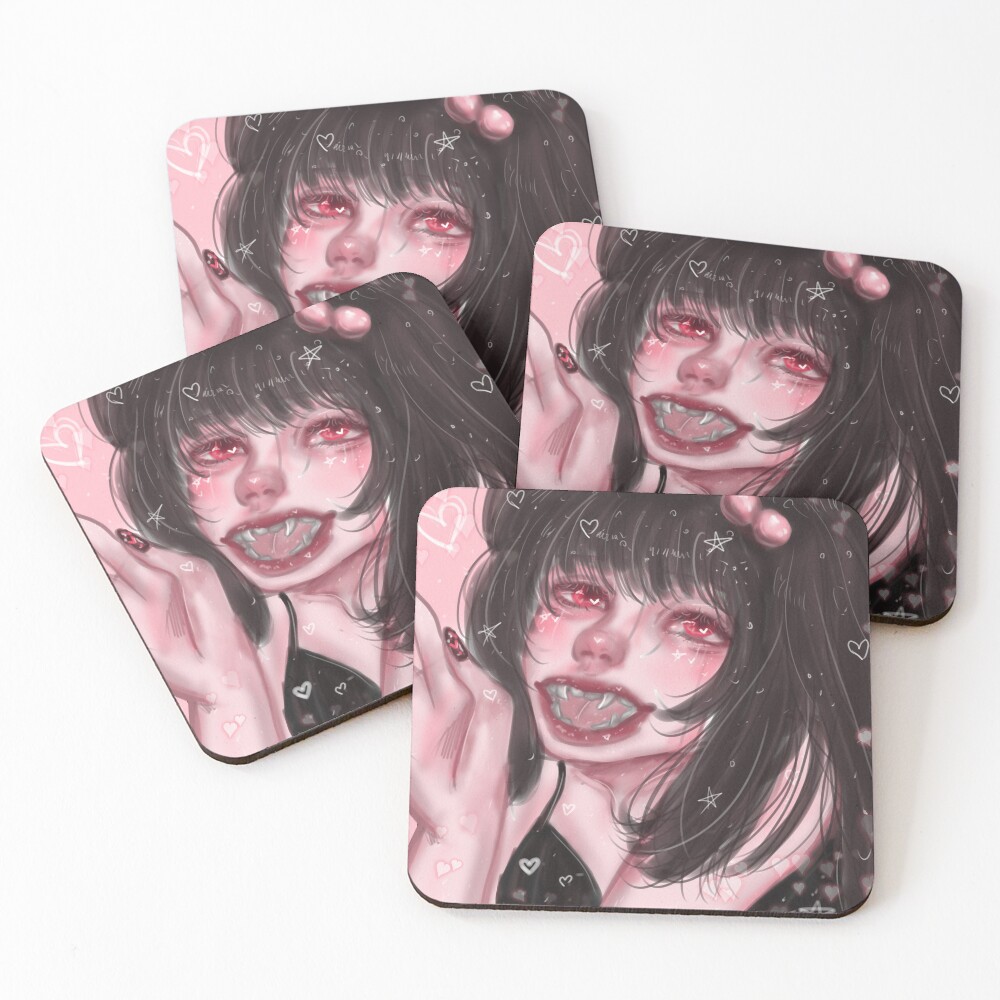 Item preview, Coasters (Set of 4) designed and sold by sadhyena-art.